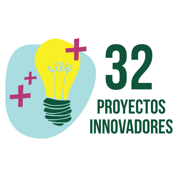 32 proyectos innovadores